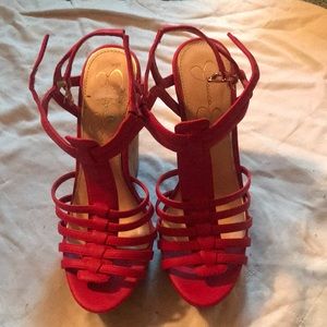 Jessica Simpson wedges